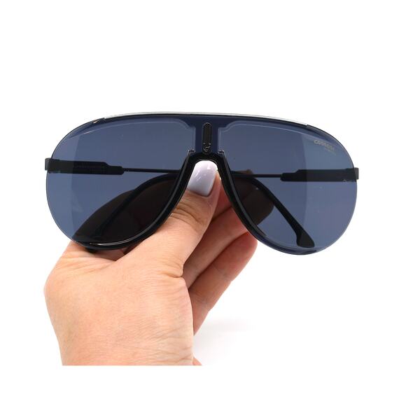 NEW CARRERA SUPERCHAMPION BLACK GREY AUTHENTIC SUNGLASSES - Picture 7 of 10